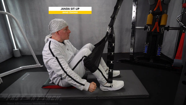 Fast-Attach Fitness Band Trainer Janda Sit-Up Exercise