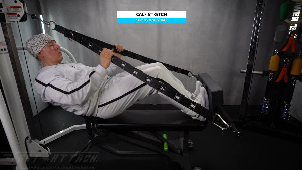 Fast-Attach Fitness Stretching Strap Calf Stretch Exercise