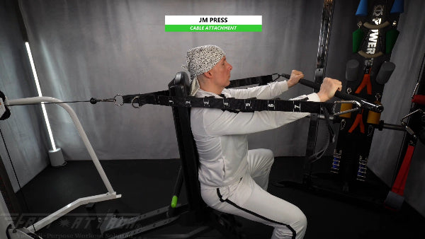 Fast-Attach Fitness Cable Attachment JM Press Exercise
