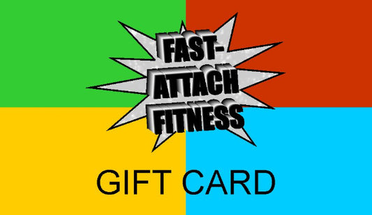 Fast-Attach Fitness Gift Card