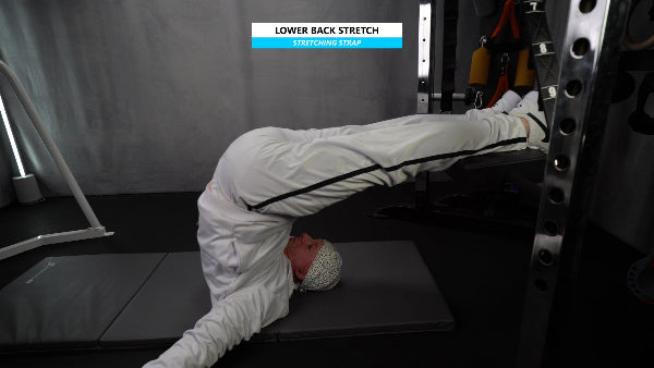 Fast-Attach Fitness Stretching Strap Lower Back Stretch Exercise