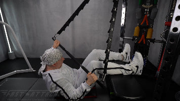 Fast-Attach Fitness Suspension Trainer Obliques Crunch Exercise Finish