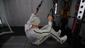 Fast-Attach Fitness Suspension Trainer Obliques Twist Exercise Beginner Finish