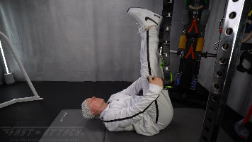 Fast-Attach Fitness Suspension Trainer Pelvis Thrust Exercise Start