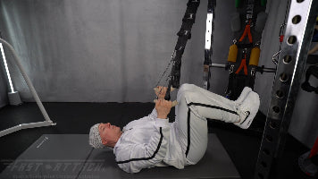 Fast-Attach Fitness Suspension Trainer Tuck Rock Up Exercise Start