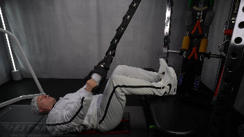 Fast-Attach Fitness Suspension Trainer Upper Abs Crunch Exercise Beginner Start
