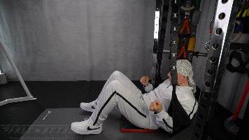 Fast-Attach Fitness Suspension Trainer Upper Abs Crunch Exercise Finish