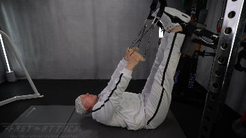 Fast-Attach Fitness Suspension Trainer V Sit Up Exercise Start
