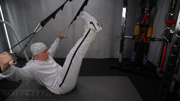 Fast-Attach Fitness Suspension Trainer V Up Exercise Finish