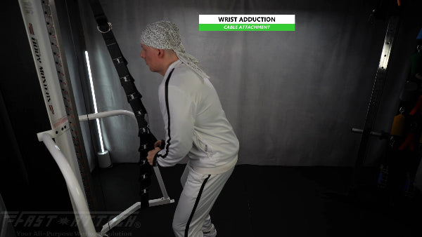 Fast-Attach Fitness Cable Attachment Wrist Adduction Exercise